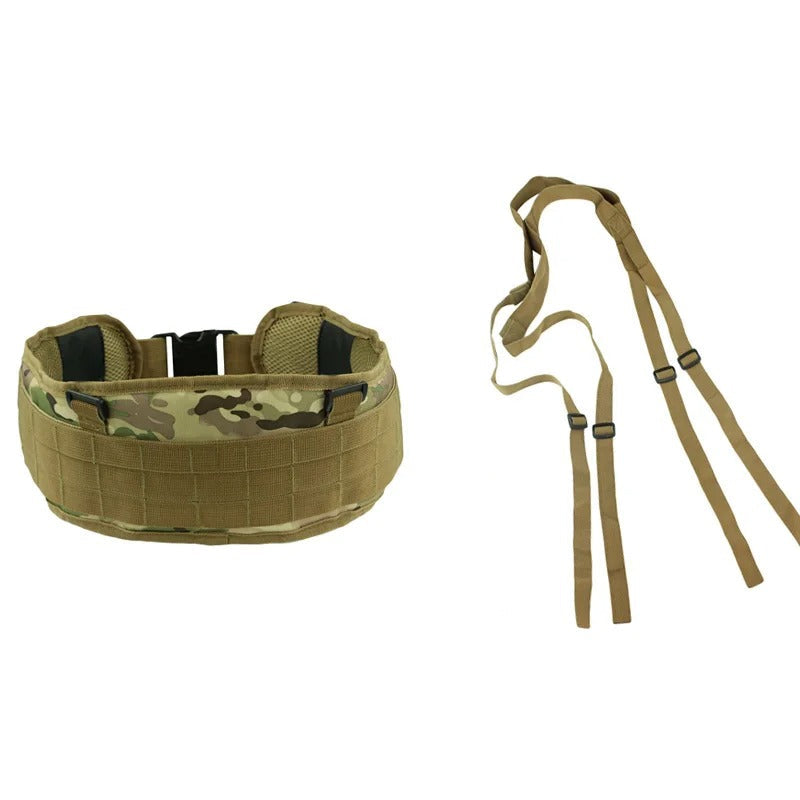 Military-Outdoors Tactical Belt in Camo for outdoor gear belt versatility