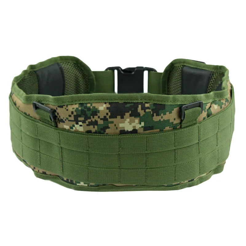Military-Outdoors Tactical Belt in Green for durable outdoor gear belt