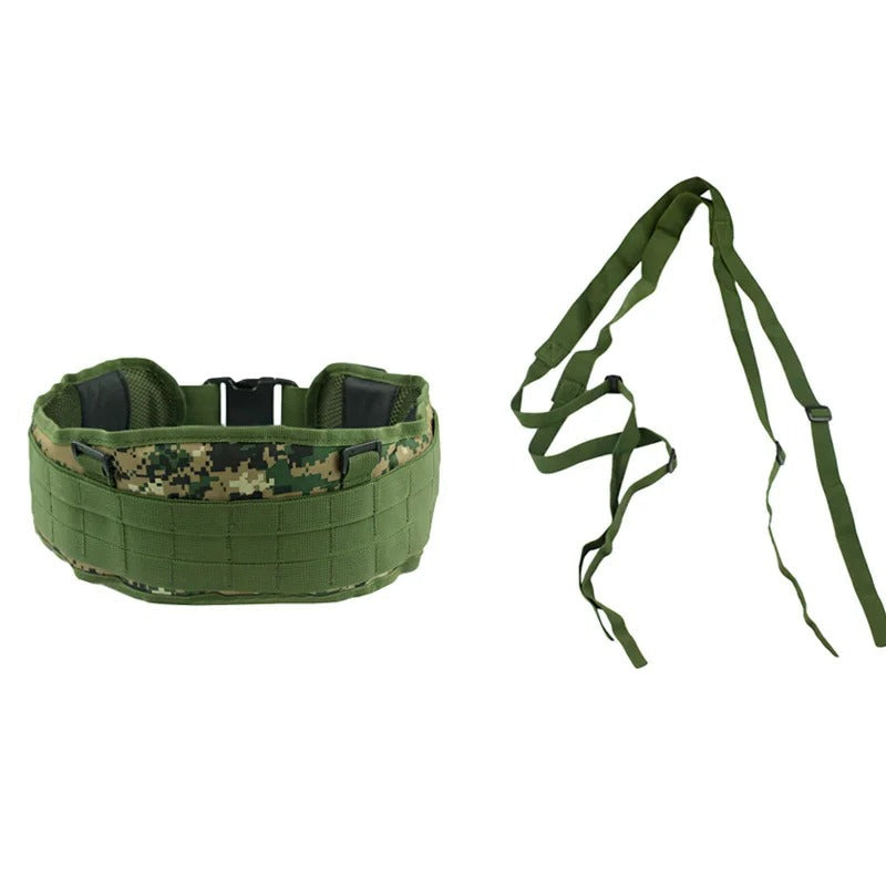 Military-Outdoors Green Tactical Belt for outdoor gear belt use