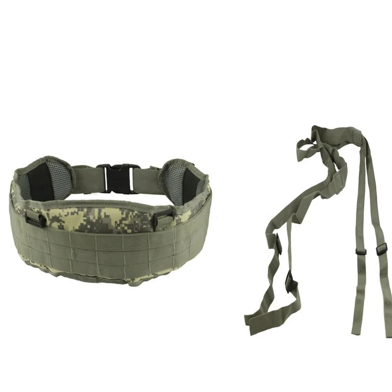 Military-Outdoors Tactical Belt in Olive Drab for outdoor gear belt use