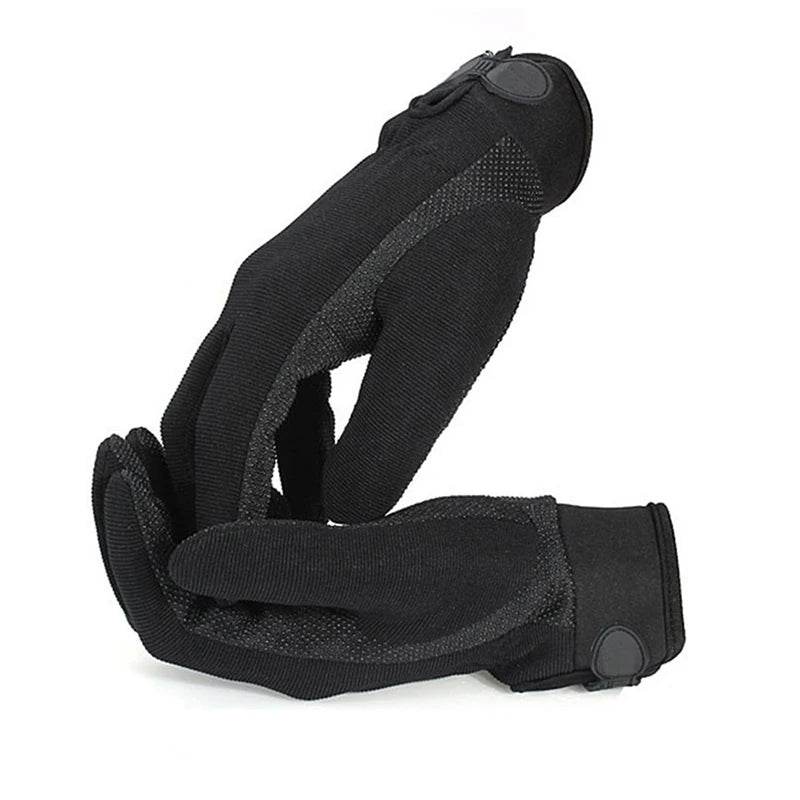 Black lightweight outdoor gloves for enhanced grip and comfort