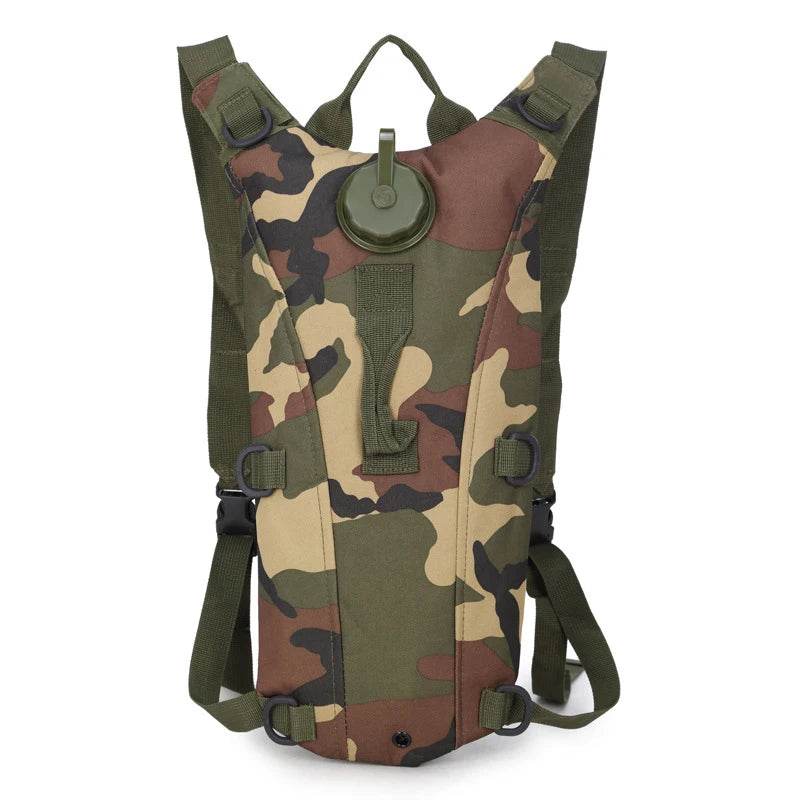 Camo Outdoor Hydration Backpack 3L for Hiking and Camping