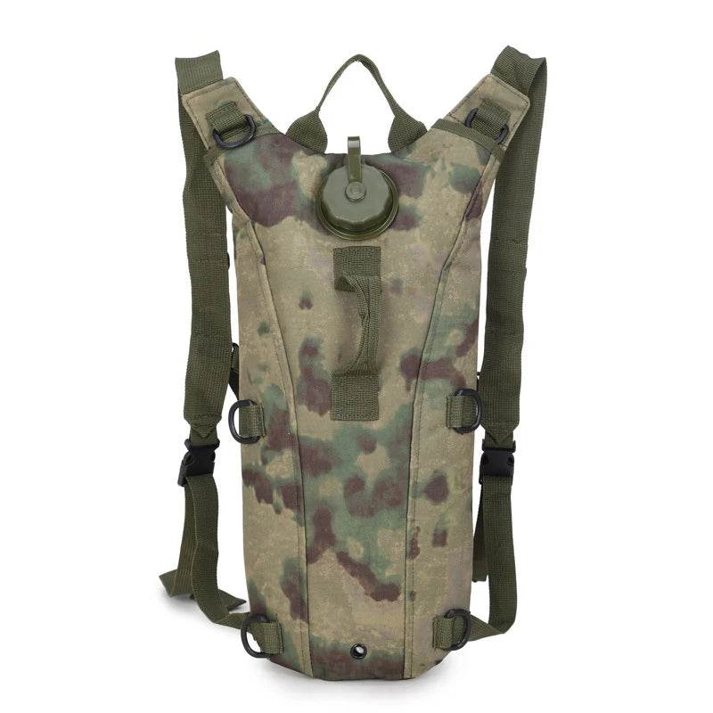 Military camo outdoor hydration backpack 3L for active outdoor adventures
