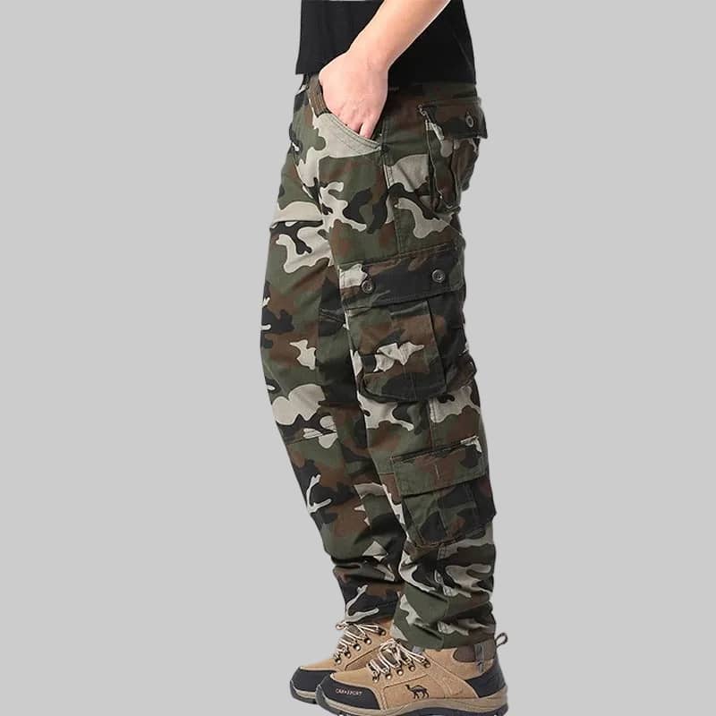 Military-Outdoors Camouflage Outdoor Pants for Versatile Outdoor Activities
