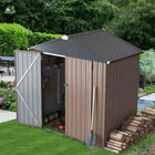 Military-Outdoors 6.2x4 Ft Outdoor Storage Shed - Durable & Secure