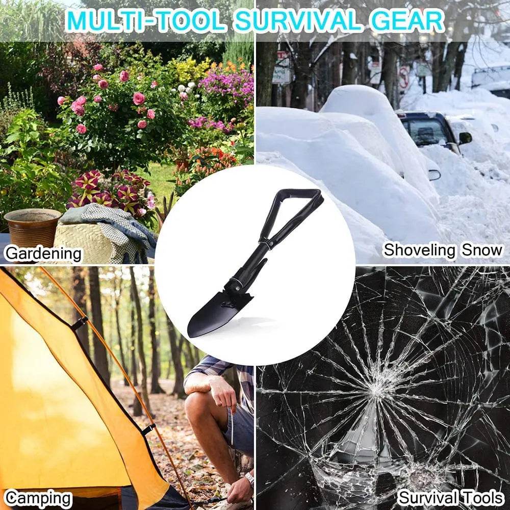Multifunction Shovel with Storage Bag - Military-Outdoors.com