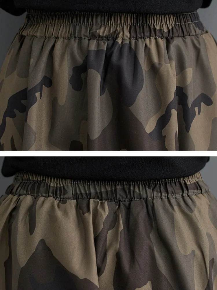 Oversized Camouflage Long Ladies Skirts - Military-Outdoors.com