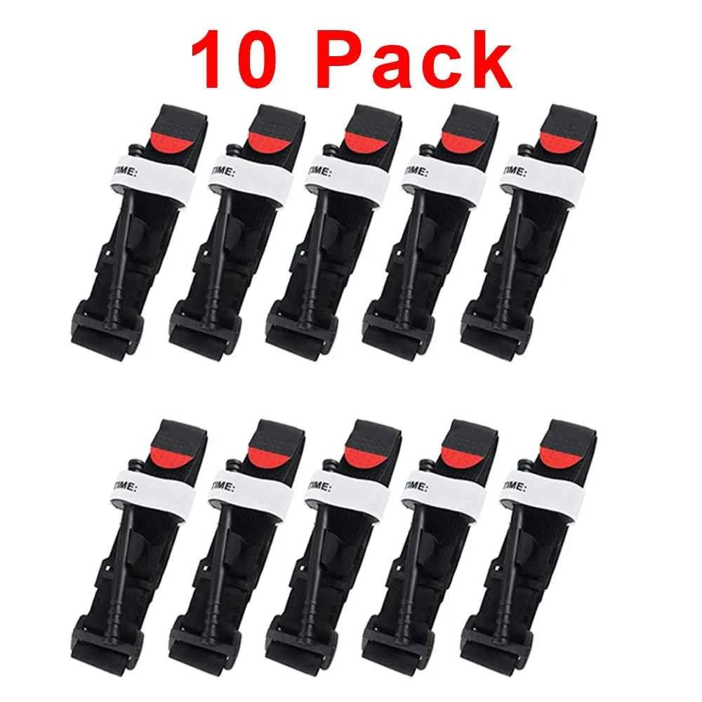 5-10-25 Pcs Portable Emergency Outdoor Tourniquets