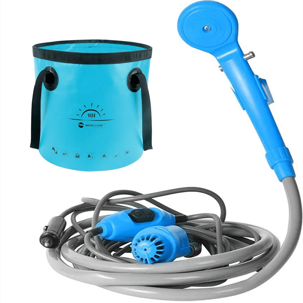 Military-Outdoors High Pressure Camping Shower Kit - Military-Outdoors.com