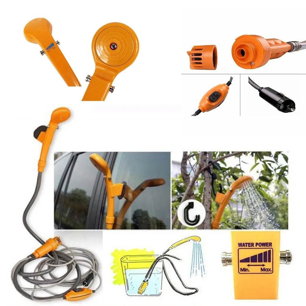 Military-Outdoors High Pressure Camping Shower Kit - Military-Outdoors.com
