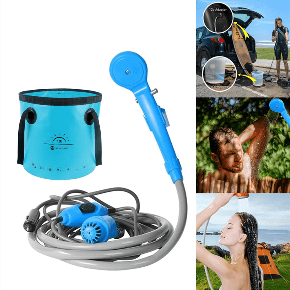 Military-Outdoors High Pressure Camping Shower Kit - Military-Outdoors.com