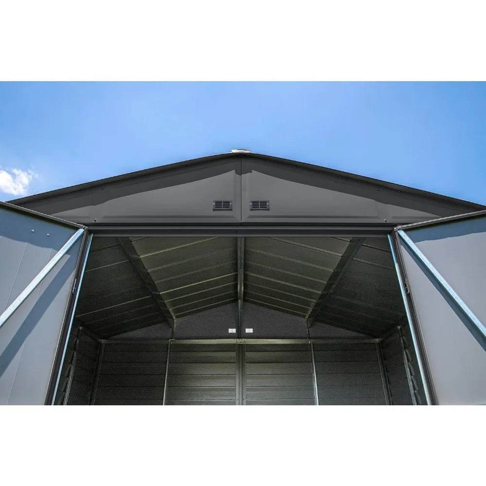 Outdoor Lockable Steel Storage Shed - Military-Outdoors.com