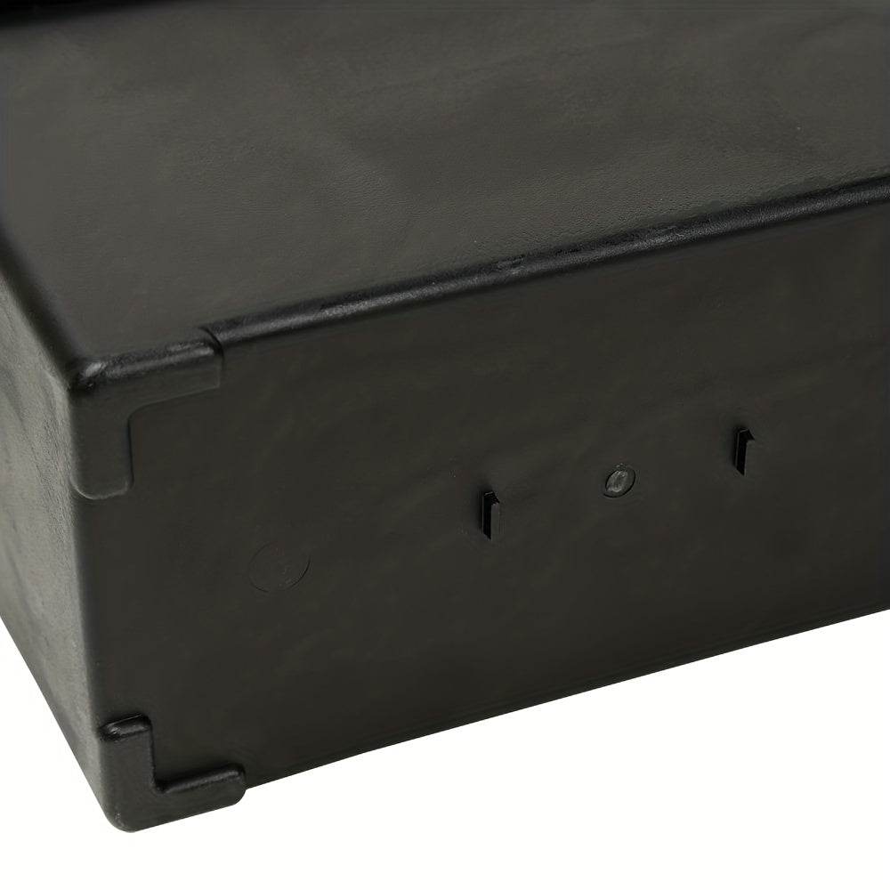 Durable black PVC Ammo Container for secure and organized storage of ammunition
