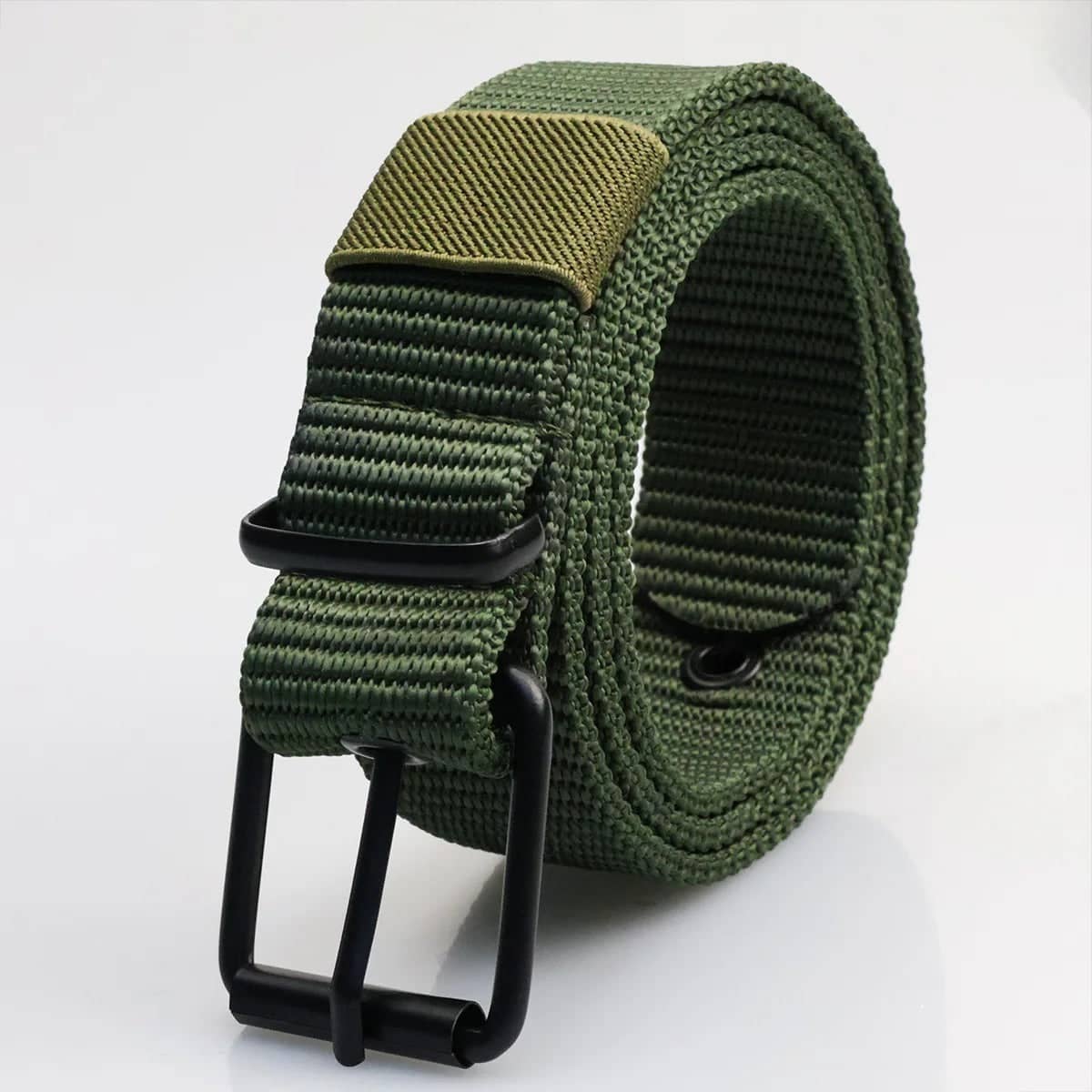 Military Green Quick Release Belt with Durable Webbing for Outdoor Activities