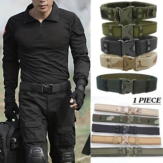 Military-Outdoors Quick Release Tactical Belt - Durable Gear - Military-Outdoors.com
