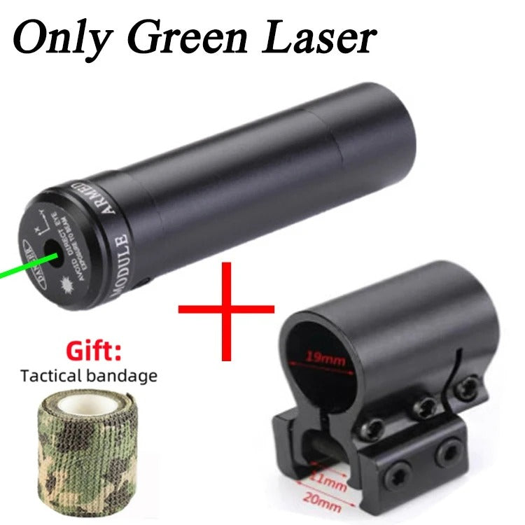 Green Laser Module with Mount for riflescope combo targeting precision