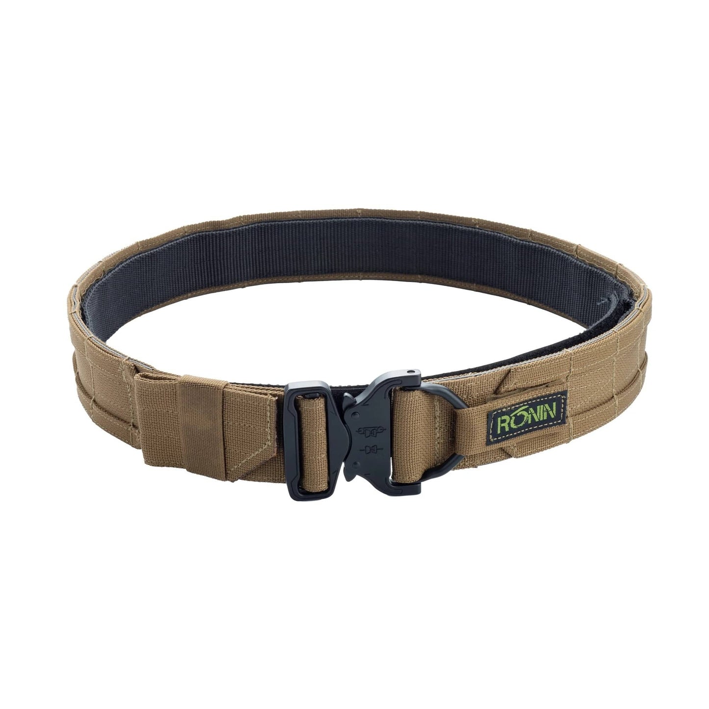 Ronin outdoor 2 inch belt in coyote brown for tactical use