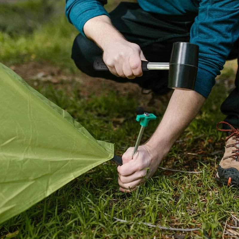 Military-Outdoors Rubber Mallet Hammer for Camping - Military-Outdoors.com