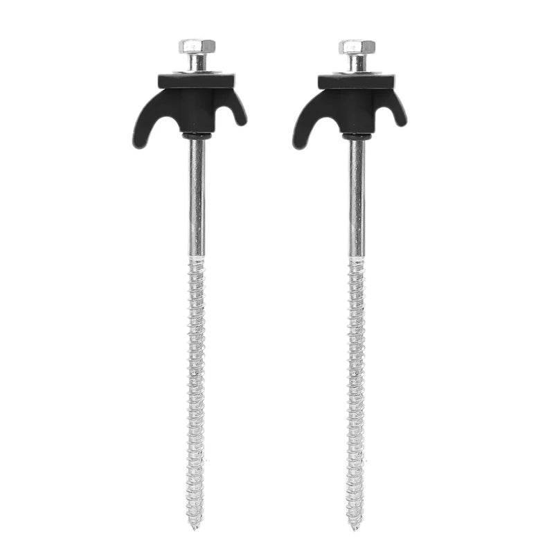 Military-Outdoors Screw Anchor Tent Stakes - 2-10 Pcs Pack - Military-Outdoors.com