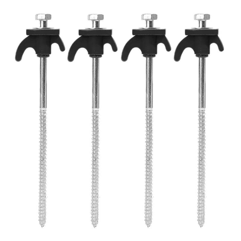 Military-Outdoors Screw Anchor Tent Stakes - 2-10 Pcs Pack - Military-Outdoors.com