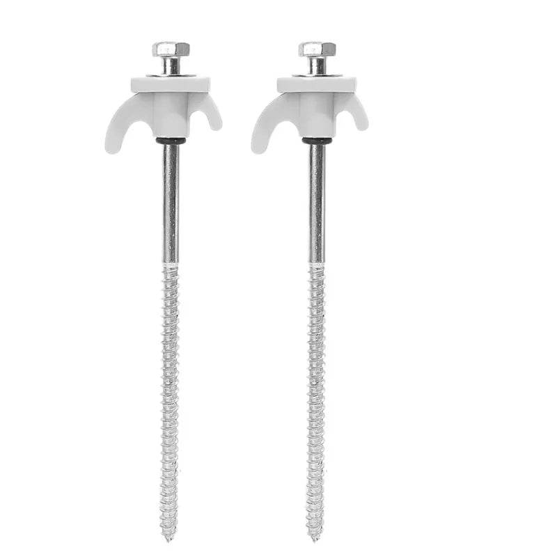 Military-Outdoors Screw Anchor Tent Stakes - 2-10 Pcs Pack - Military-Outdoors.com