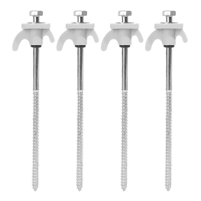 Military-Outdoors Screw Anchor Tent Stakes - 2-10 Pcs Pack - Military-Outdoors.com
