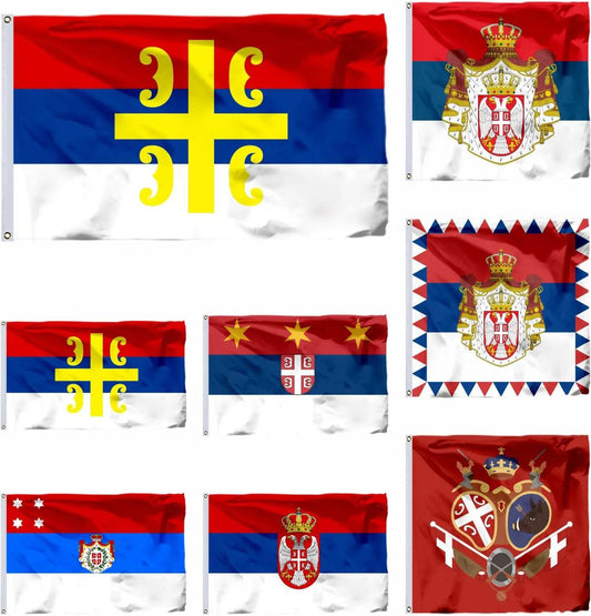 Serbia And Republika Srpska Durable Flags - Military-Outdoors.com