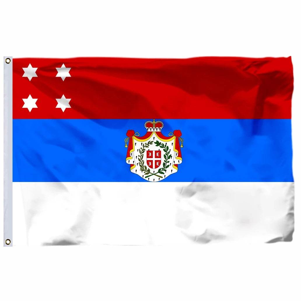 Serbia And Republika Srpska Durable Flags - Military-Outdoors.com