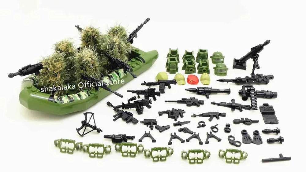 6pcs Army Special Forces Soldier Figure Toys - Military-Outdoors.com