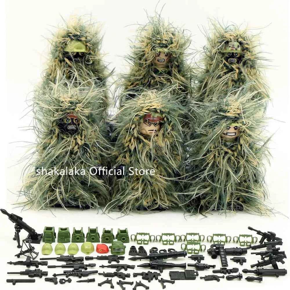 6pcs Army Special Forces Soldier Figure Toys - Military-Outdoors.com