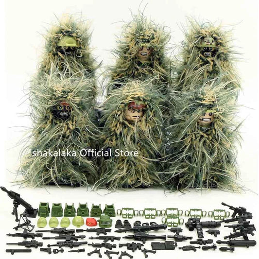 6pcs Army Special Forces Soldier Figure Toys - Military-Outdoors.com