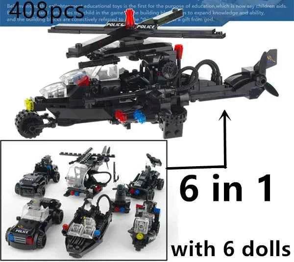 Helicopter Special Forces Team Toys Set - Military-Outdoors.com