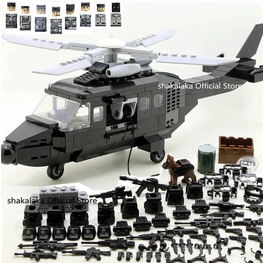Helicopter Special Forces Team Toys Set - Military-Outdoors.com