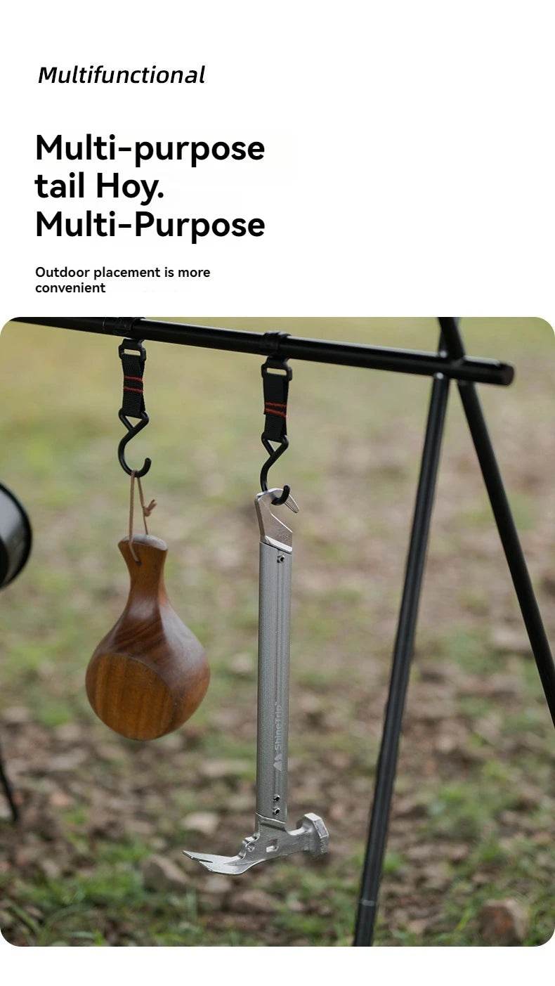 ShineTrip Outdoor Tent Nail Hammer for Camping Gear - Military-Outdoors.com