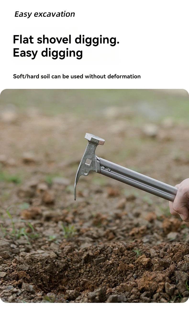 ShineTrip Outdoor Tent Nail Hammer for Camping Gear - Military-Outdoors.com