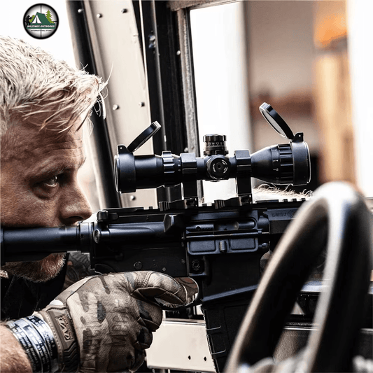 3-9x32 AOL Rifle Scope with QD Mounts - Military-Outdoors.com
