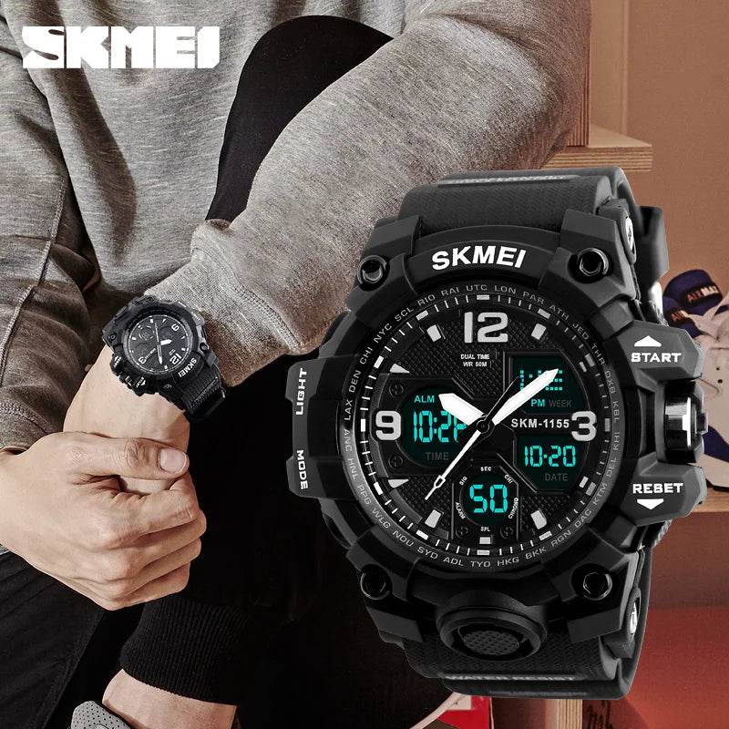 Men Military Digital Waterproof Watches - Military-Outdoors.com