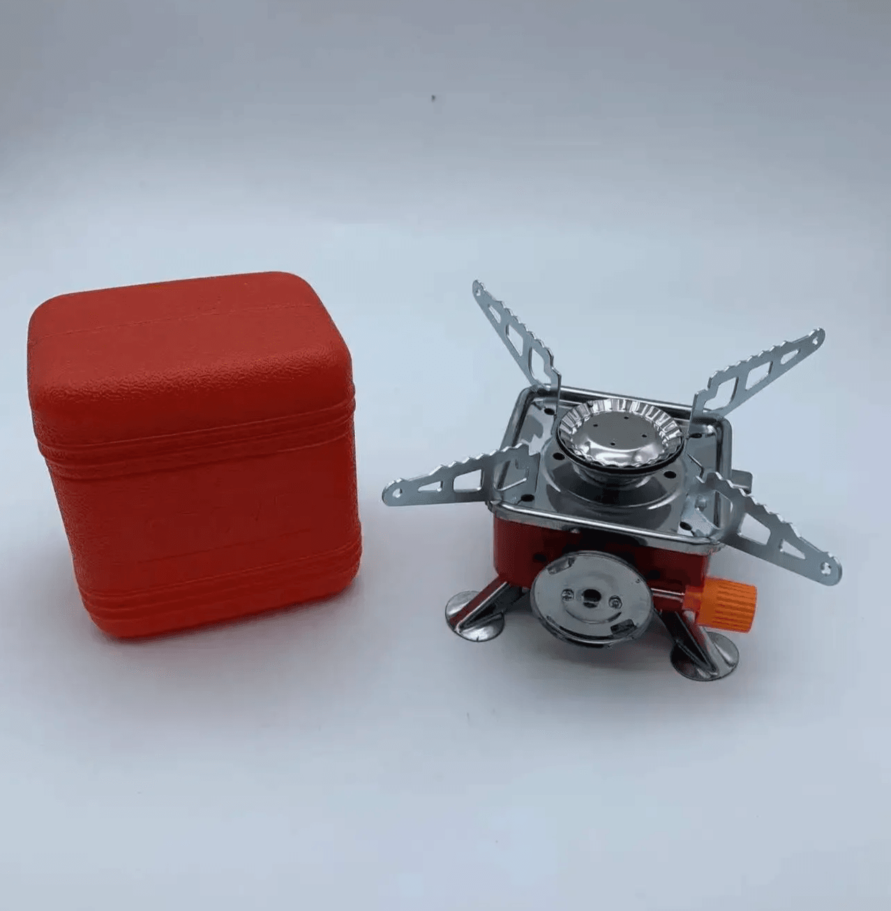 Military-Outdoors Small Square Gas Stove for Camping - Military-Outdoors.com