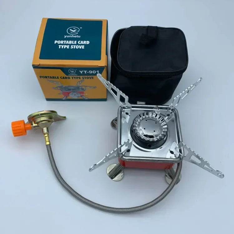 Military-Outdoors Small Square Gas Stove for Camping - Military-Outdoors.com