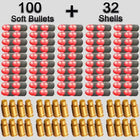 Kids Training Ammo Kit - Shells & EVA Soft Bullets for Toy Guns
