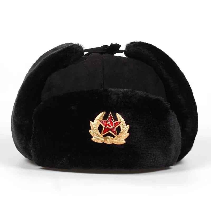 Soviet Army Winter Cap - Authentic Military-Style Hat - Military-Outdoors.com