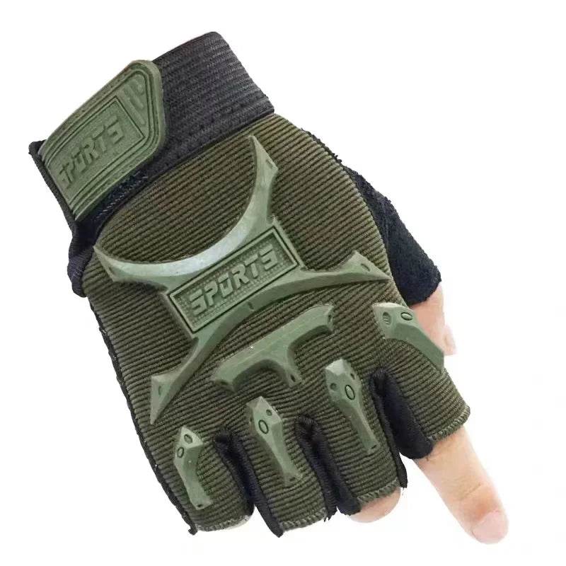 Kids Camo Fingerless Gloves by 4-10 Years - Military-Outdoors.com