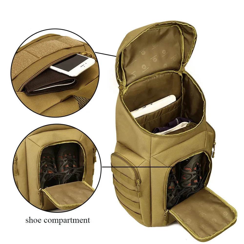 Military-Outdoors 40L Survival Gear Tactical Backpack - Military-Outdoors.com
