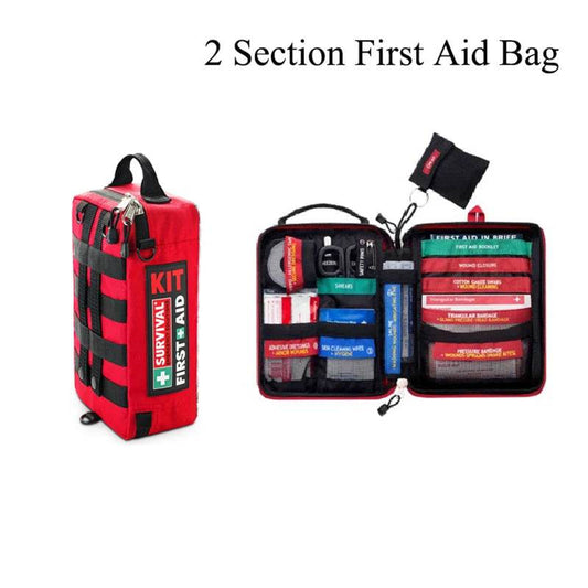 Military-Outdoors Survival Mini First Aid Kit Bag - Military-Outdoors.com