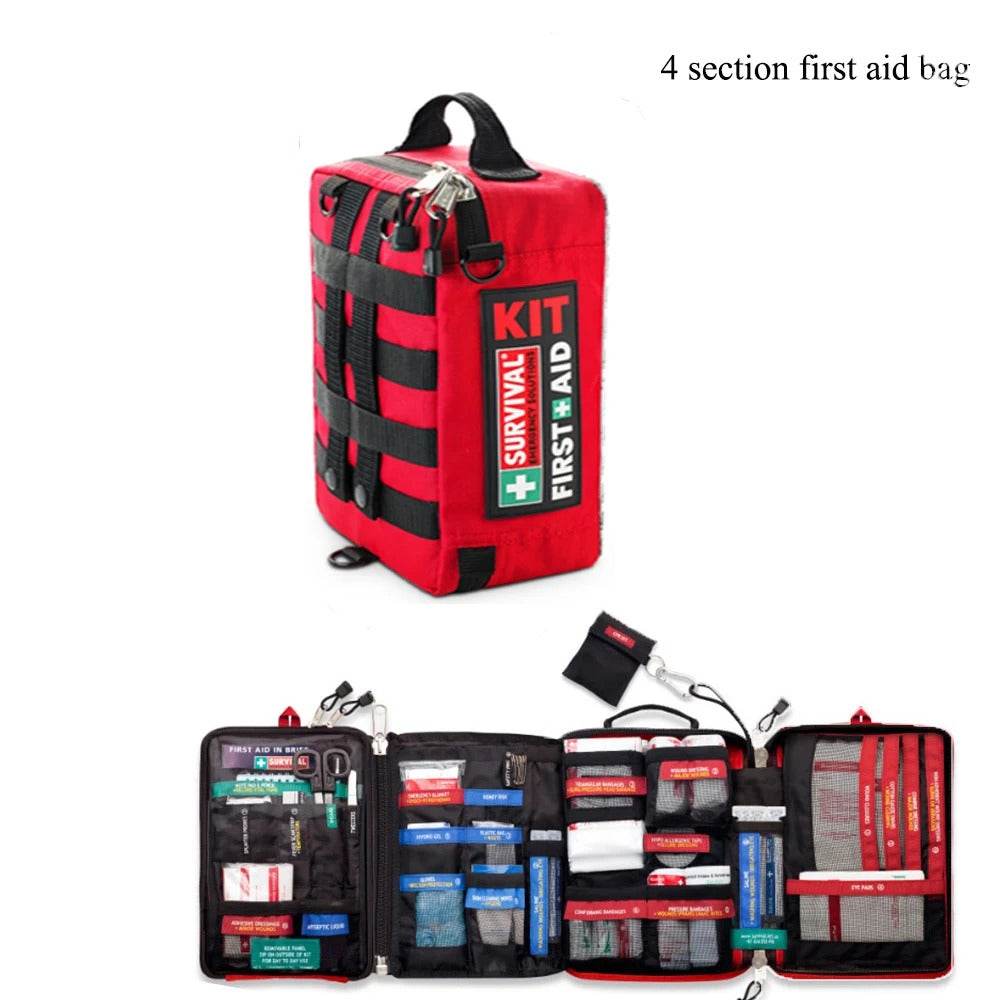 Military-Outdoors Survival Mini First Aid Kit Bag - Military-Outdoors.com