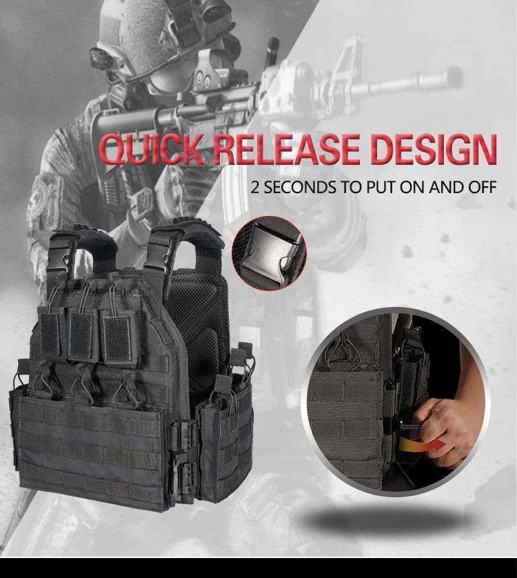 Military-Outdoors Battlefield Tactical Vest for Adventures - Military-Outdoors.com