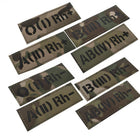 Reflective Blood Group Badge For Tactical Uniform