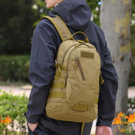 20L tactical backpack with USB designed for outdoor adventures and everyday use