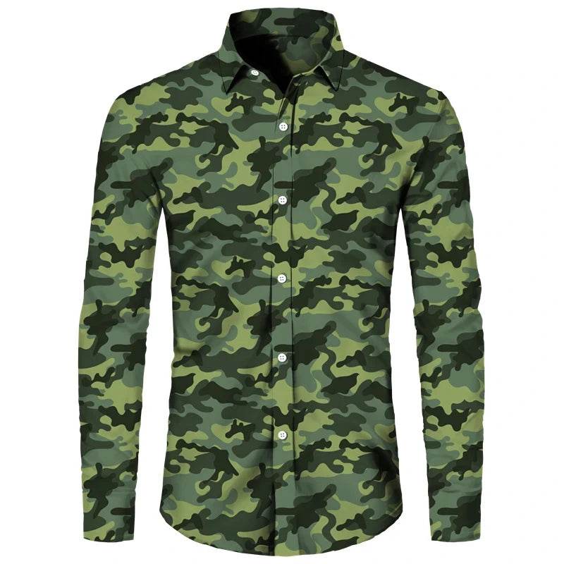 Tactical Camo Outdoor Shirt For Men - Military-Outdoors.com