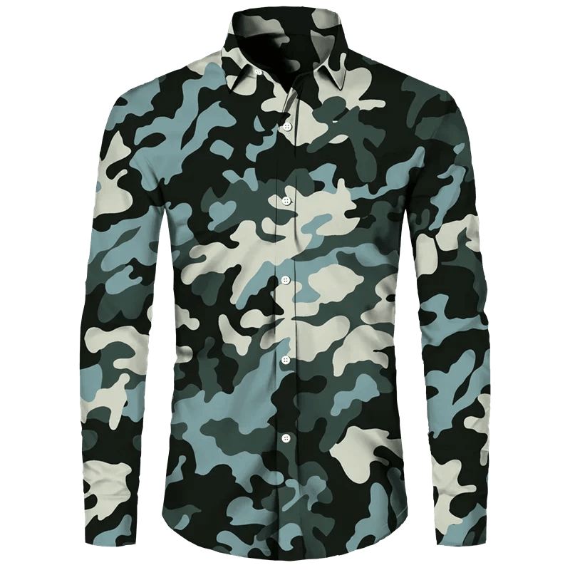 Tactical Camo Outdoor Shirt For Men - Military-Outdoors.com